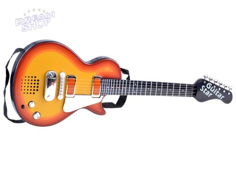 Gitara elektryczna zabawka dla dziecka melodie światło + pasek IN0169 CI