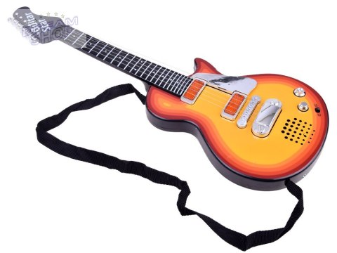 Gitara elektryczna zabawka dla dziecka melodie światło + pasek IN0169 CI