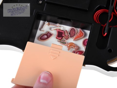Gra elektroniczna Zabawa Lekarz operacja + pęseta + narządy ZA4320