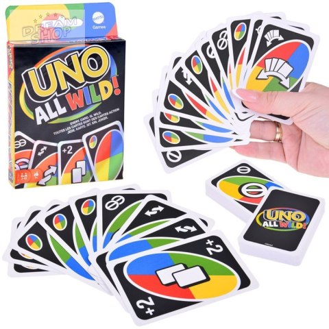 Gra karciana UNO ALL WILD! GR0669