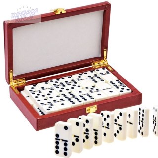 Gra logiczna DOMINO w eleganckie pudełko GR0335