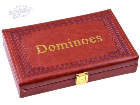 Gra logiczna DOMINO w eleganckie pudełko GR0335
