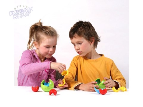 Gra logiczna KULA 3D PUZZLE łamigłówka Piłka - kolorowa zagadka GR0067 Gra logiczna KULA 3D PUZZLE łamigłówka Piłka - kolorowa zagadka GR0067