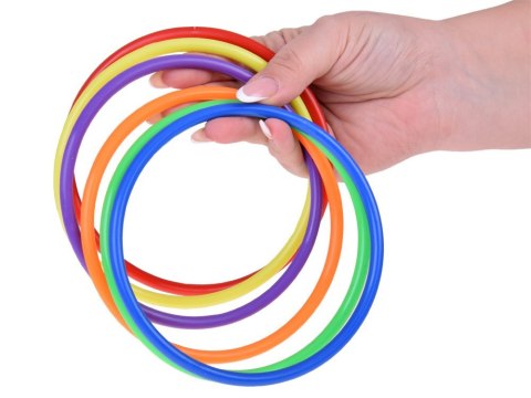 Gra Zręcznościowa Ruchowa Pachołki Obręcze Woreczki dla Dzieci SP0823