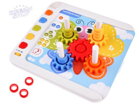 Hola interaktywny Panel nauka emocji liczb figur Montessori ZA4652