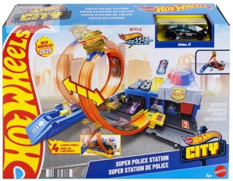 Hot Wheels City Posterunek policji Super Pętla