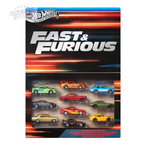 Hot Wheels Fast&Furious Szybcy i wściekli 10-pak