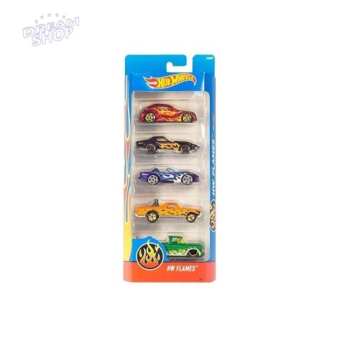 Hot Wheels Małe samochodziki 5-pak