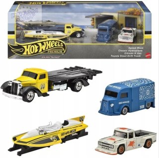 Hot Wheels Premium Diorama 4-pack mix