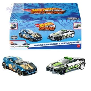 Hot Wheels Pull-Back Speeders 2-pak mix (6szt)