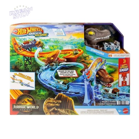 Hot Wheels Raceverse Jurassic World Crash&Splash