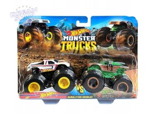 Hot Wheels. Monster Trucks Pojazd 1:64 2-pak