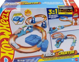 Hot Wheels Track Creator Tor Super skok z napędem