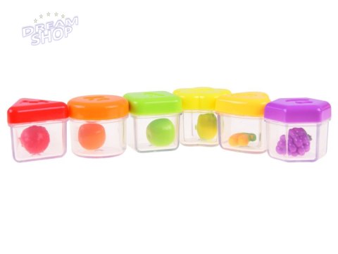 Interaktywna LOKOMOTYWA Sorter + kolorowe klocki Muzyka + światło ZA0104