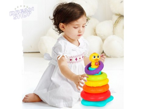 Interaktywna PIRAMIDA Grająca Kaczuszka ZA1484