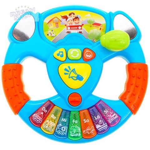 Interaktywna kierownica muzyczna dźwięki ZA1592