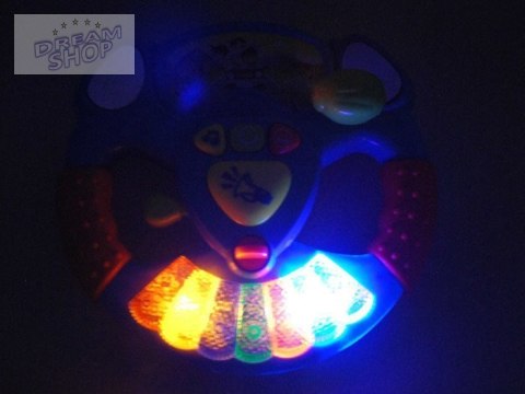 Interaktywna kierownica muzyczna dźwięki ZA1592