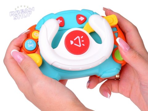 Interaktywna sensoryczna Kierownica dla dzieci światło, dźwięk ZA5189