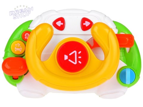 Interaktywna sensoryczna Kierownica dla dzieci światło, dźwięk ZA5189