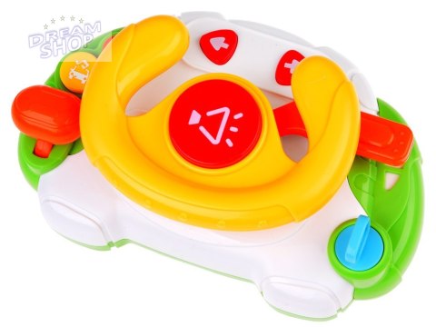 Interaktywna sensoryczna Kierownica dla dzieci światło, dźwięk ZA5189