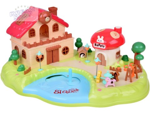 Interaktywny Magnetyczny Domek z Ruchomymi Elementami ZA5481