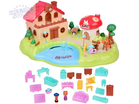 Interaktywny Magnetyczny Domek z Ruchomymi Elementami ZA5481