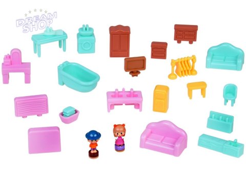 Interaktywny Magnetyczny Domek z Ruchomymi Elementami ZA5481