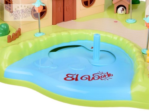 Interaktywny Magnetyczny Domek z Ruchomymi Elementami ZA5481