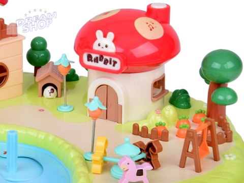 Interaktywny Magnetyczny Domek z Ruchomymi Elementami ZA5481