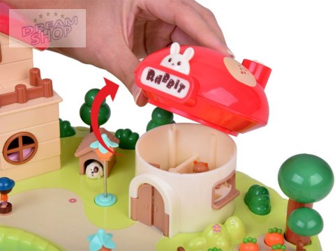 Interaktywny Magnetyczny Domek z Ruchomymi Elementami ZA5481