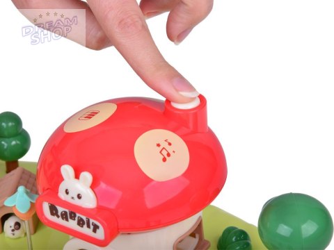 Interaktywny Magnetyczny Domek z Ruchomymi Elementami ZA5481