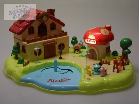 Interaktywny Magnetyczny Domek z Ruchomymi Elementami ZA5481