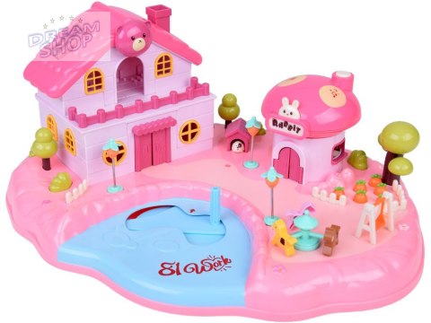 Interaktywny Magnetyczny Domek z Ruchomymi Elementami ZA5482