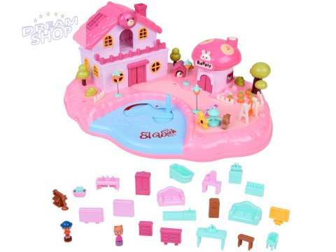 Interaktywny Magnetyczny Domek z Ruchomymi Elementami ZA5482