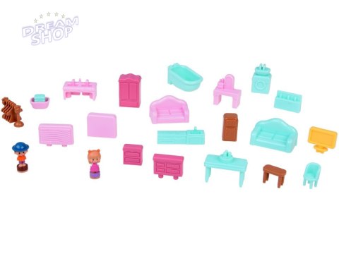 Interaktywny Magnetyczny Domek z Ruchomymi Elementami ZA5482