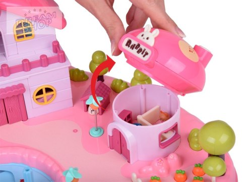 Interaktywny Magnetyczny Domek z Ruchomymi Elementami ZA5482