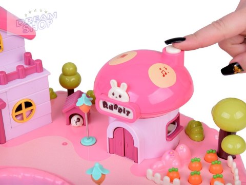 Interaktywny Magnetyczny Domek z Ruchomymi Elementami ZA5482