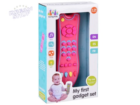 Interaktywny Pilot TV zabawka dla dziecka ZA4433