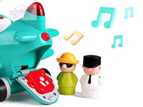 Interaktywny Samolot dla dziecka pilot Zostań pilotem swoich marzeń ZA5072