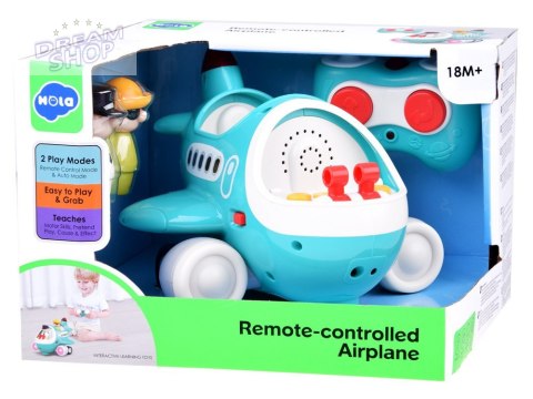 Interaktywny Samolot dla dziecka pilot Zostań pilotem swoich marzeń ZA5072