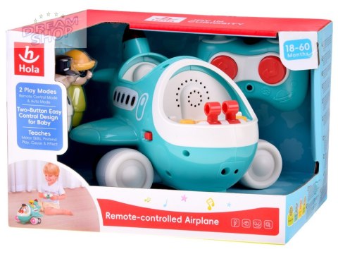 Interaktywny Samolot dla dziecka pilot Zostań pilotem swoich marzeń ZA5072