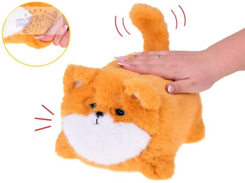 Interaktywny piesek rudy PULPET - szczeka i rusza oczkami + nagrywa ZA5479