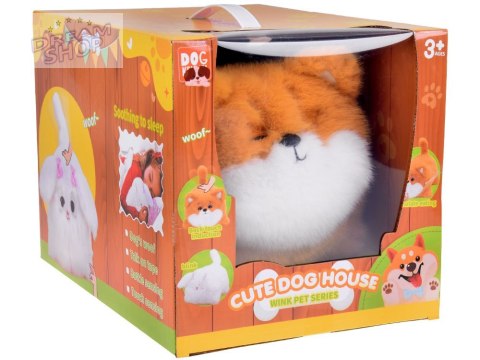 Interaktywny piesek rudy PULPET - szczeka i rusza oczkami + nagrywa ZA5479