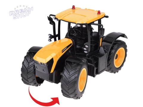 JCB Traktor z przyczepą sterowany na pilota kipruje Double E 1:16 RC0670