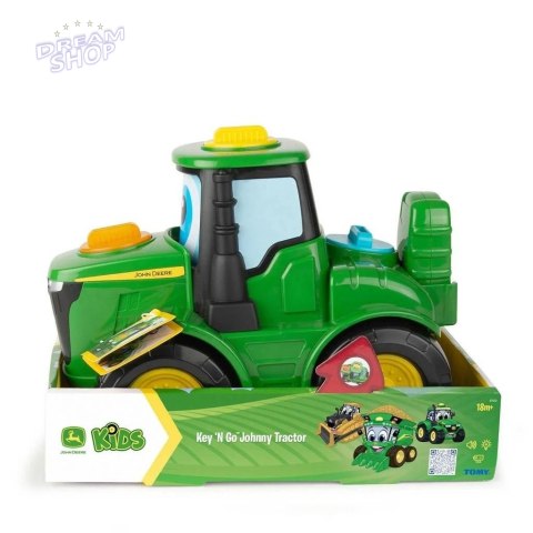 John Deere traktor Johnny na kluczyk TOMY