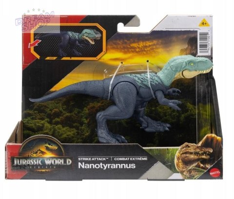 Jurassic World Figurka Atakujący Nanotyrannus