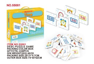 Karty Edukacyjne ZEGAR