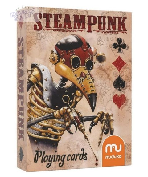 Karty do gry Steampunk MUDUKO