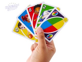 Karty do gry UNO Junior Move Gra karciana dla dzieci GR0776