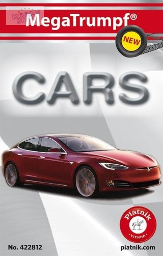 Karty kwartet "Samochody" PIATNIK